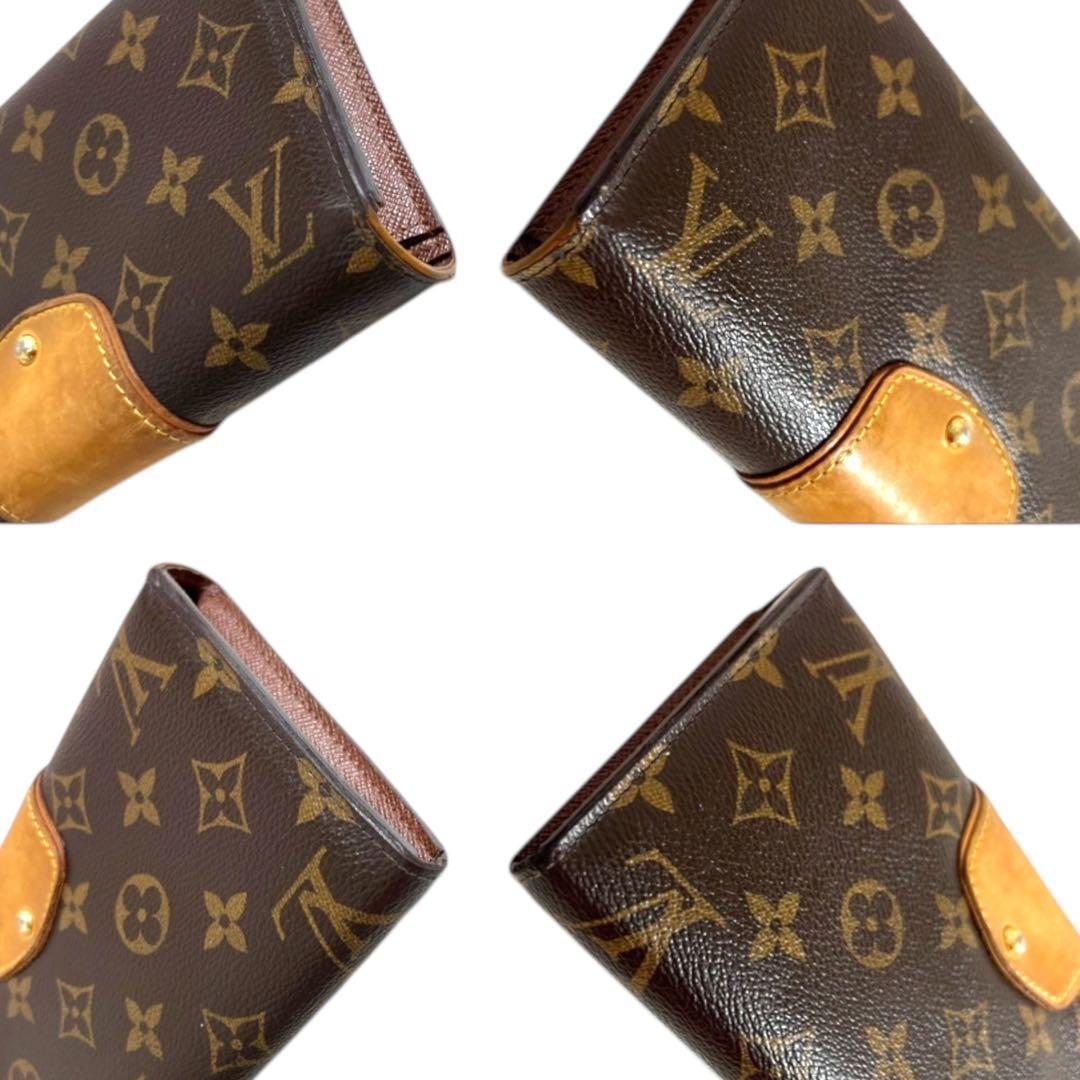 ルイヴィトン　ポルトフォイユ　ボエシ　長財布　モノグラム　ターンロック