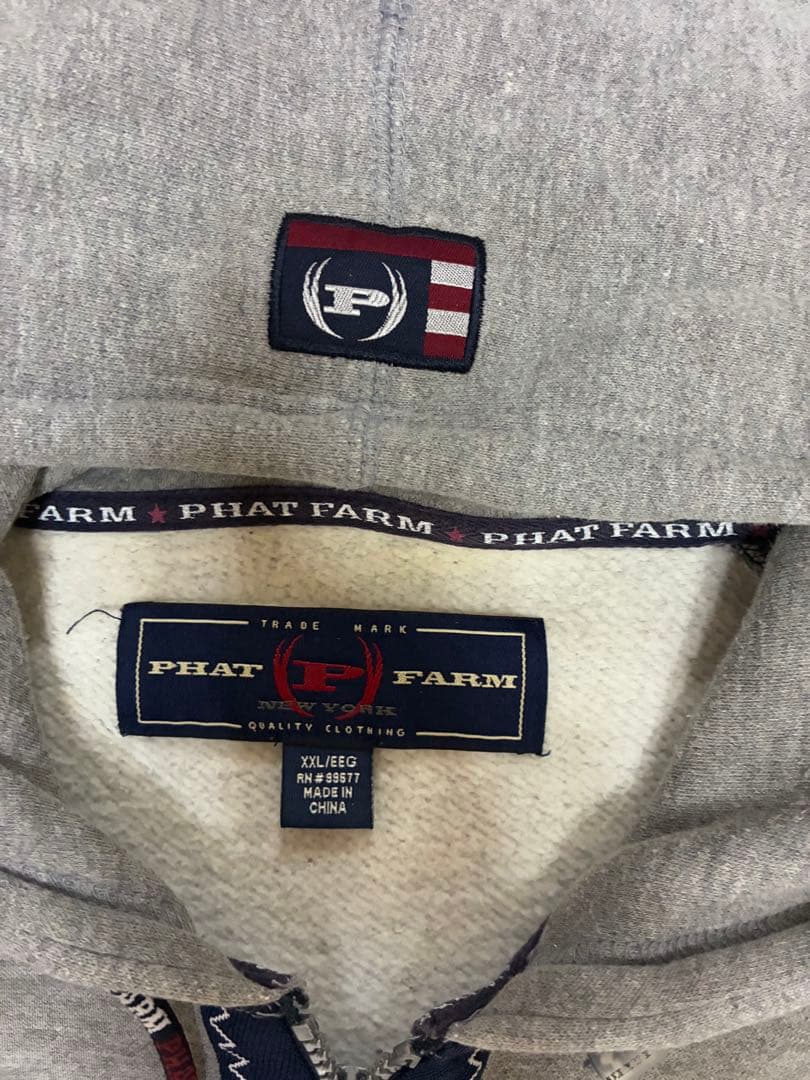 PhatFarm◾️ファットファーム・フルジップ フード付きパーカー・ジャケット