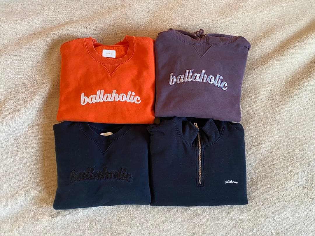 ballaholic 長袖スウェット 4点セット