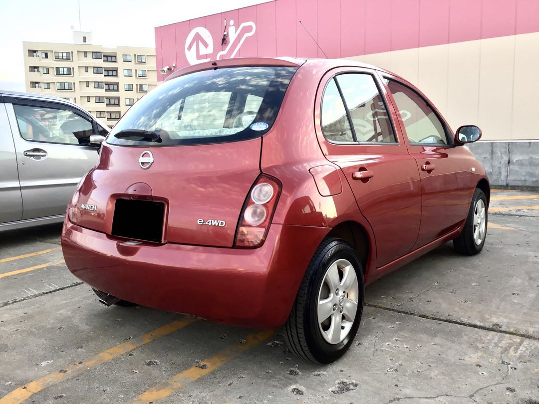 ★低走行!★日産★マーチ★切替式4WD★女性ワンオーナー★禁煙車★