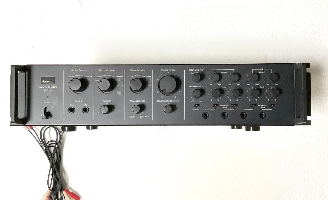 山水…SANSUI…の名機 AX-7【動作確認済】