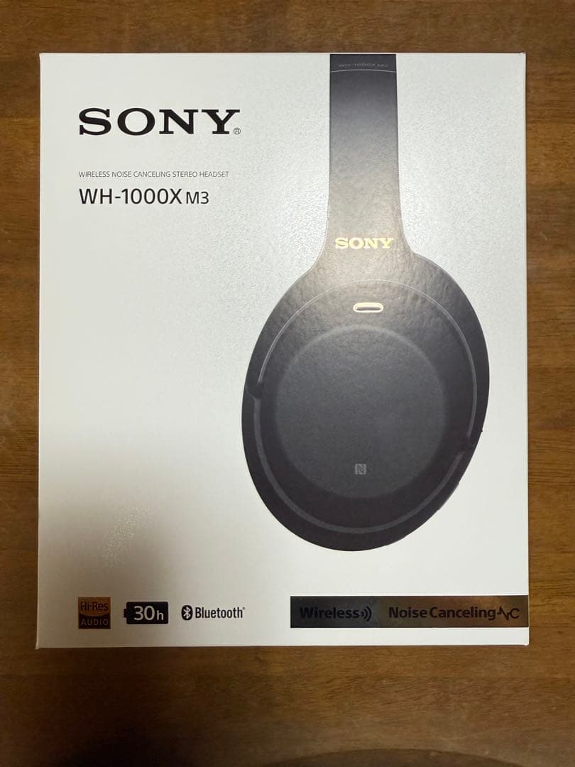 SONY WH-1000X M3 ワイヤレスヘッドホン 美品