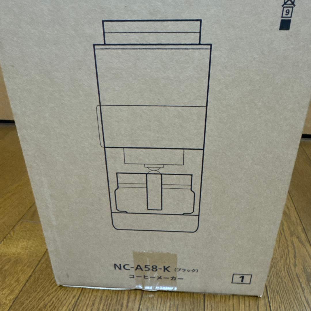 【新品未開封】Panasonic NC-A58-K コーヒーメーカー