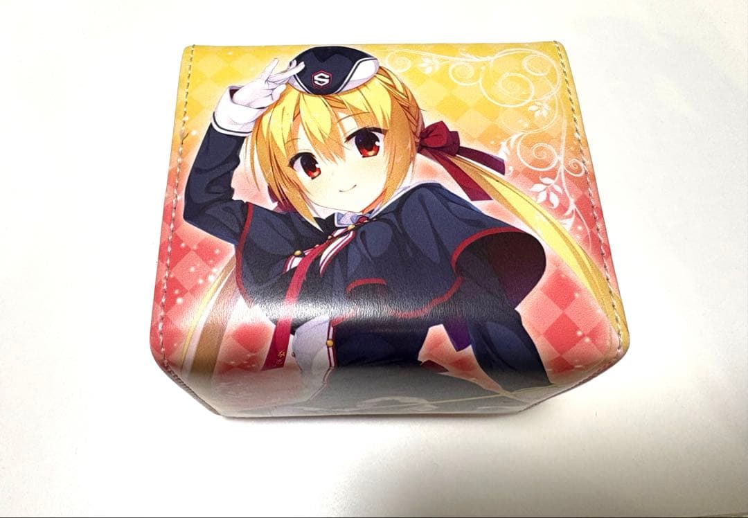 ゆずソフト RIDDLE JOKER 在原七海 合皮製デッキケース ブロッコリー