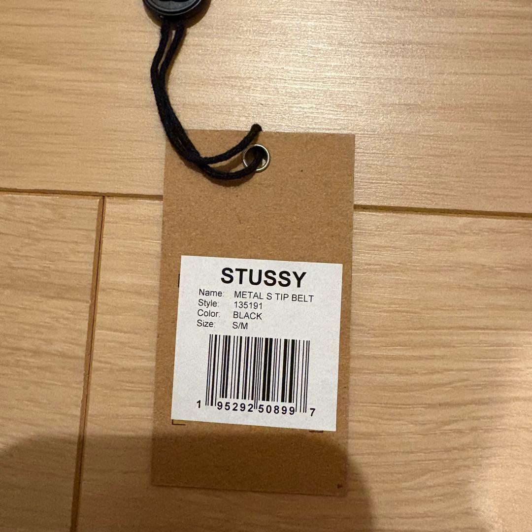 STUSSY L S TIP BELT Black 黒 ベルト 正規品