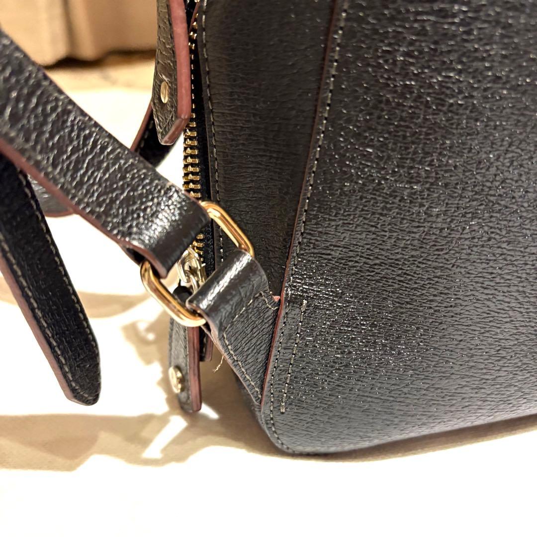 【美品】ヴィヴィアンウエストウッド ミニリュック EXECUTIVE レザー 黒