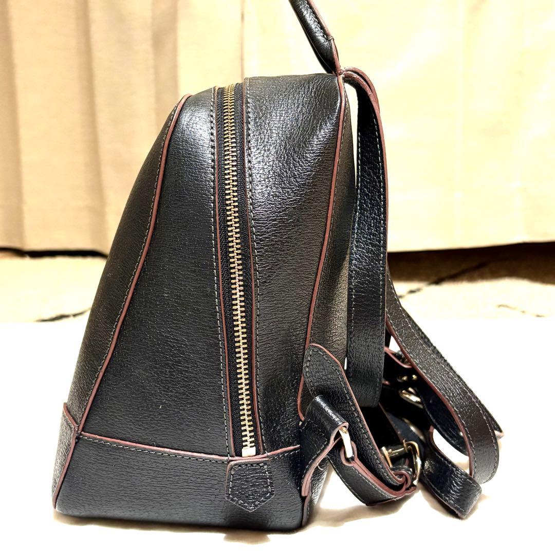 【美品】ヴィヴィアンウエストウッド ミニリュック EXECUTIVE レザー 黒