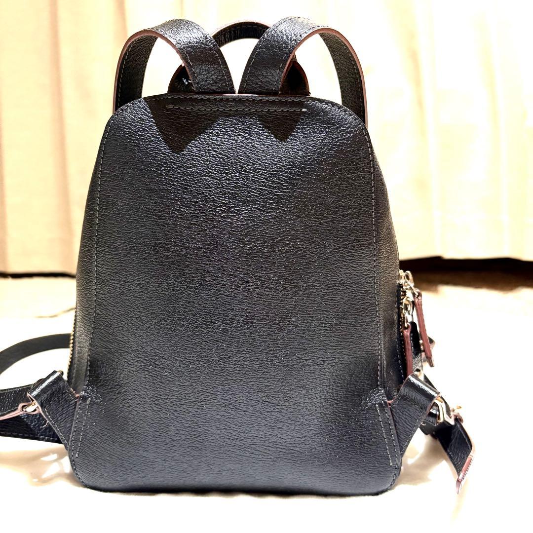 【美品】ヴィヴィアンウエストウッド ミニリュック EXECUTIVE レザー 黒