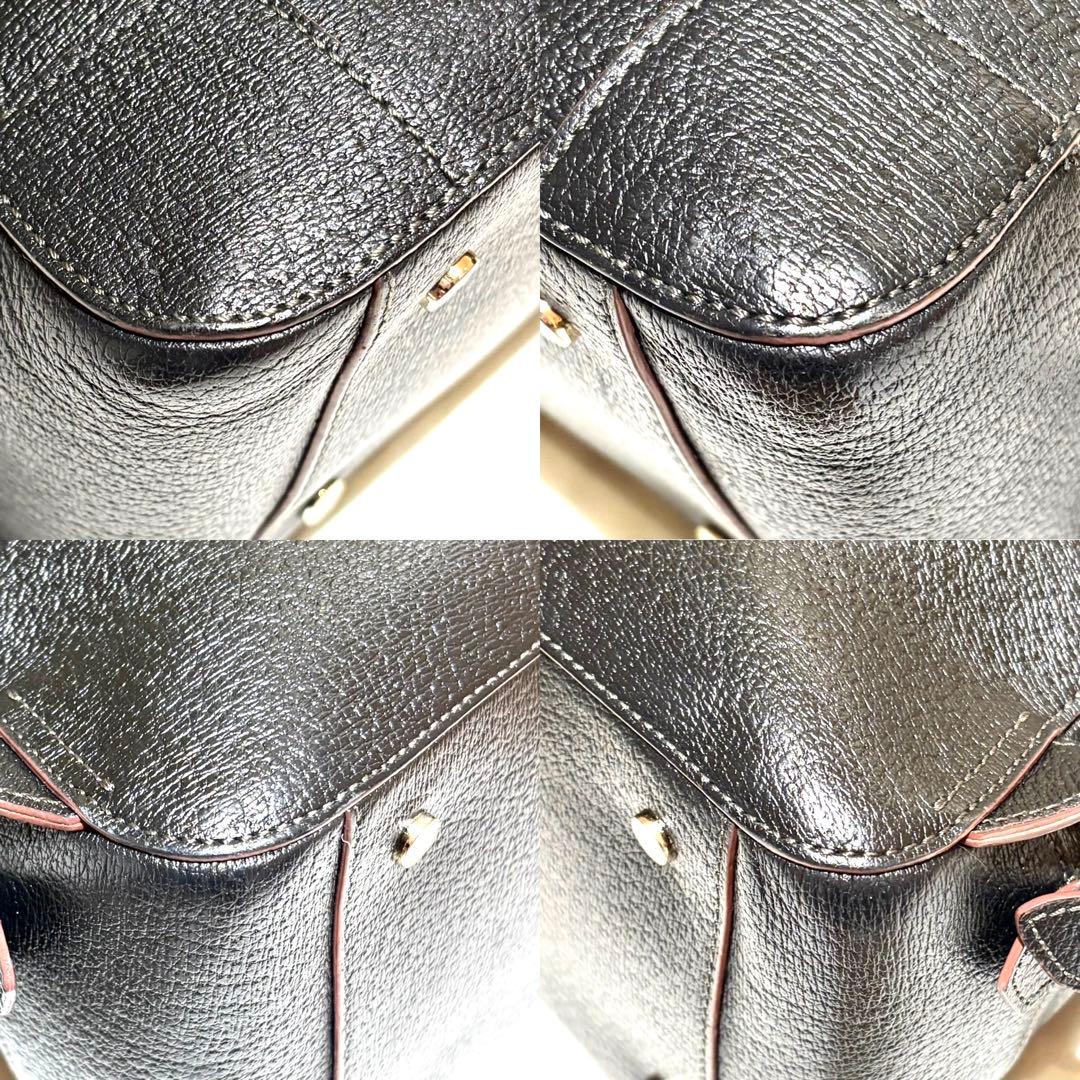 【美品】ヴィヴィアンウエストウッド ミニリュック EXECUTIVE レザー 黒