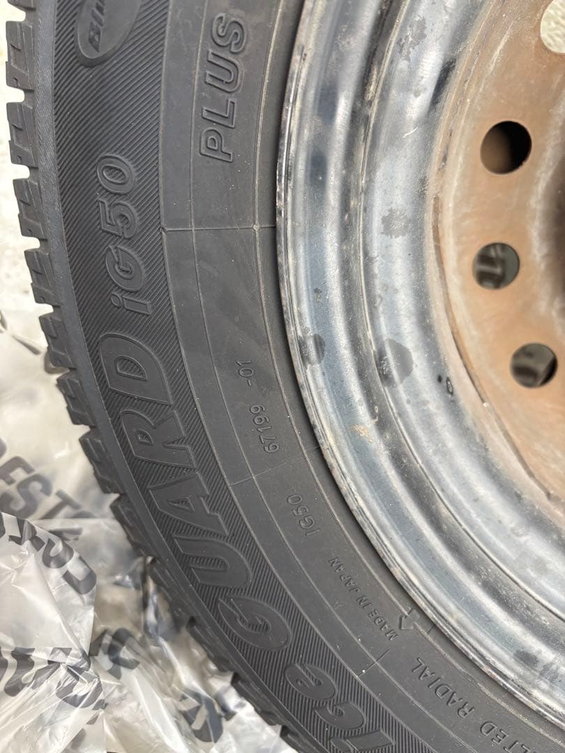 p*︎様 【特価】ヨコハマ iG50 145/80R12 スタッドレス4本