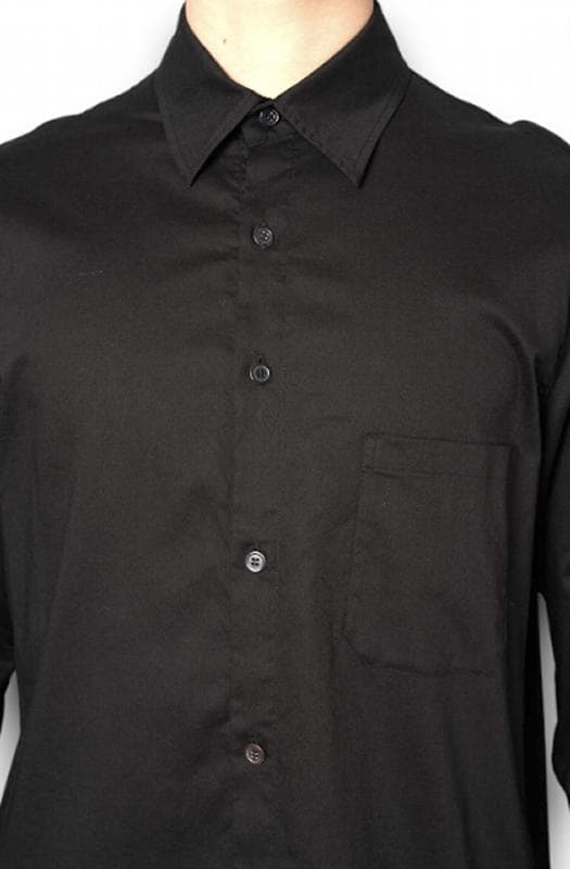 Y's ワイズ　前後アシンメトリー　バックドレープシャツ　ヨウジヤマモト