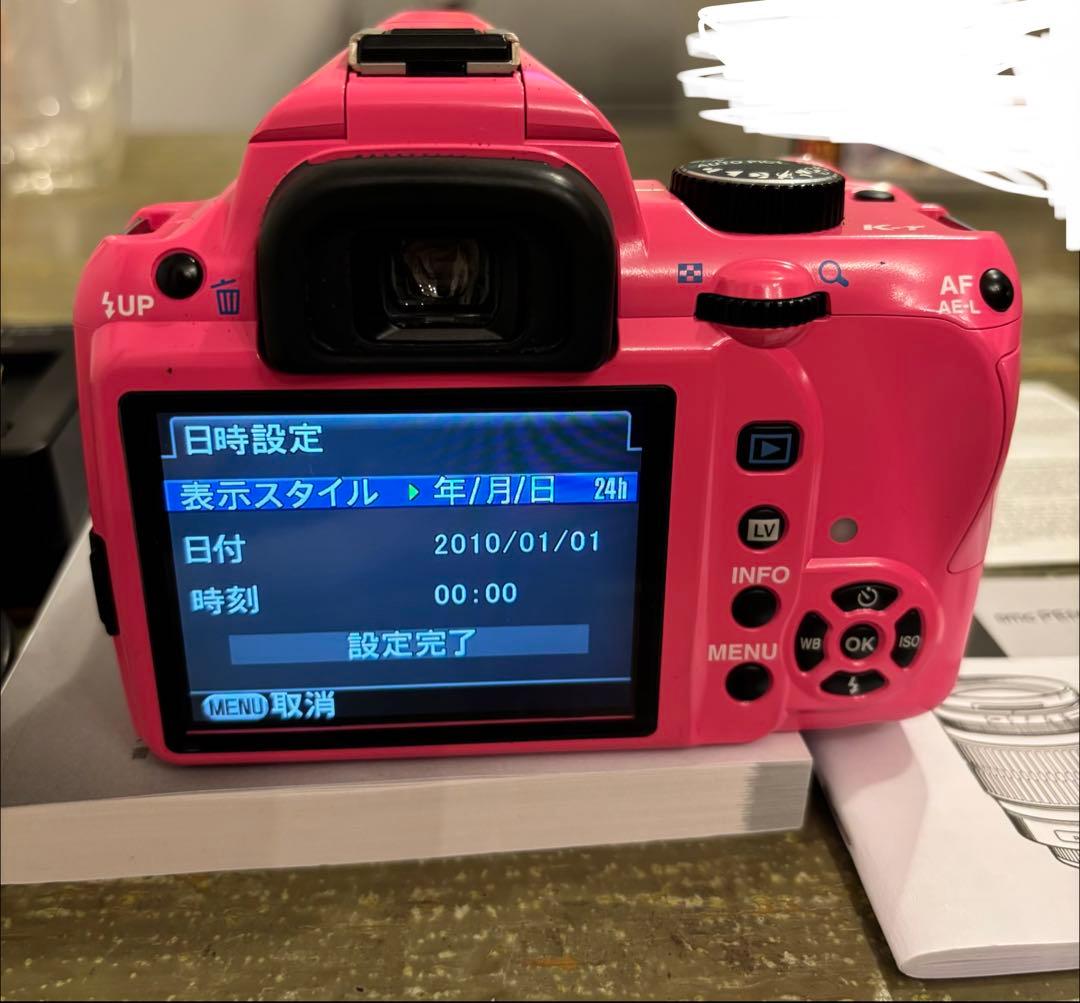 【希少ピンク】PENTAX K-r デジタル一眼レフ レンズキット