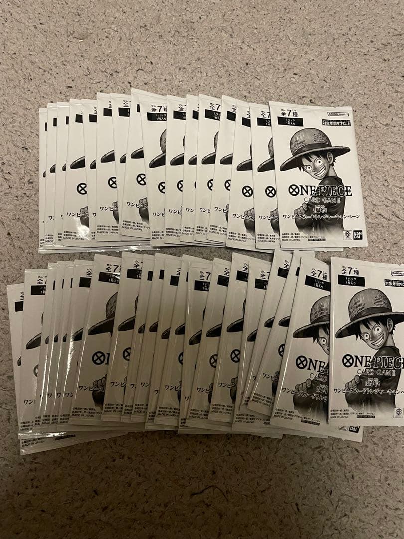 3周年! ワンピースカードトレジャーキャンペーン 未開封36パックセット