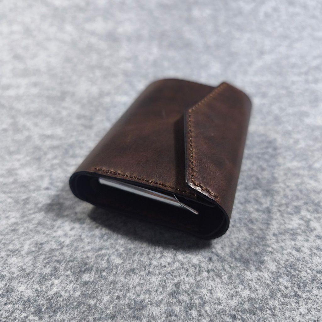 キャッチャー　財布　ハンドメイド　レザー　クラフト