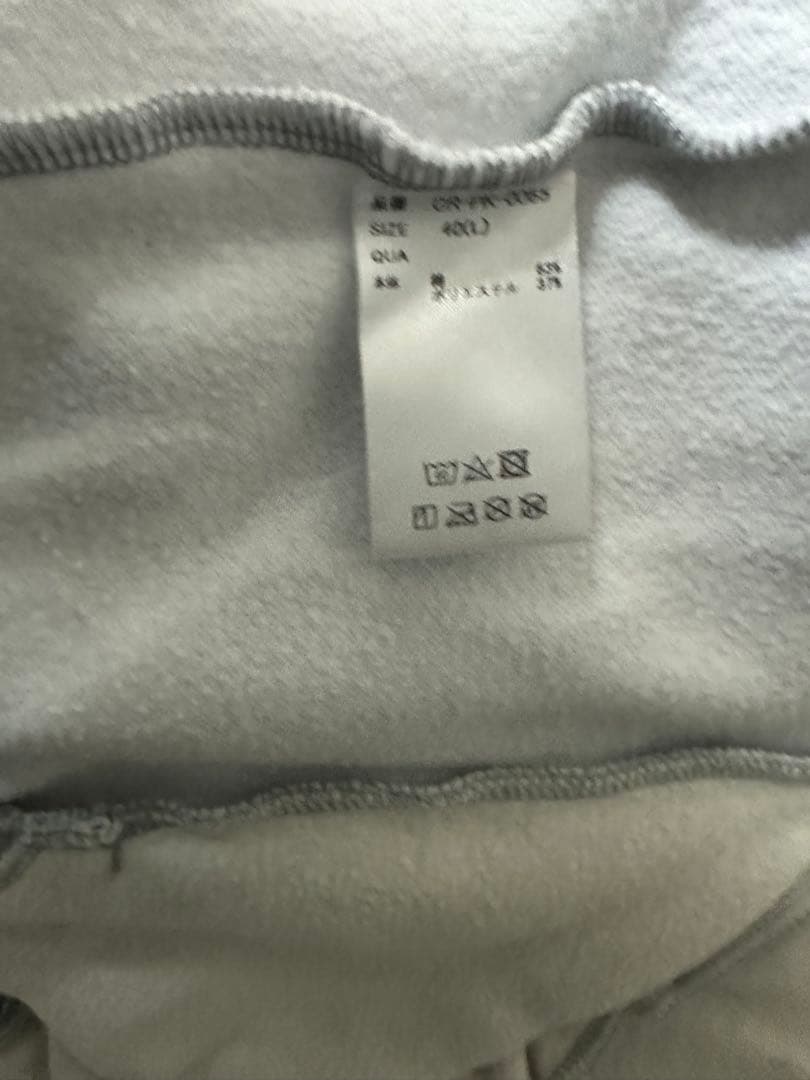 CRONOS 上下セット Lサイズ グレー　セットアップ　スウェット