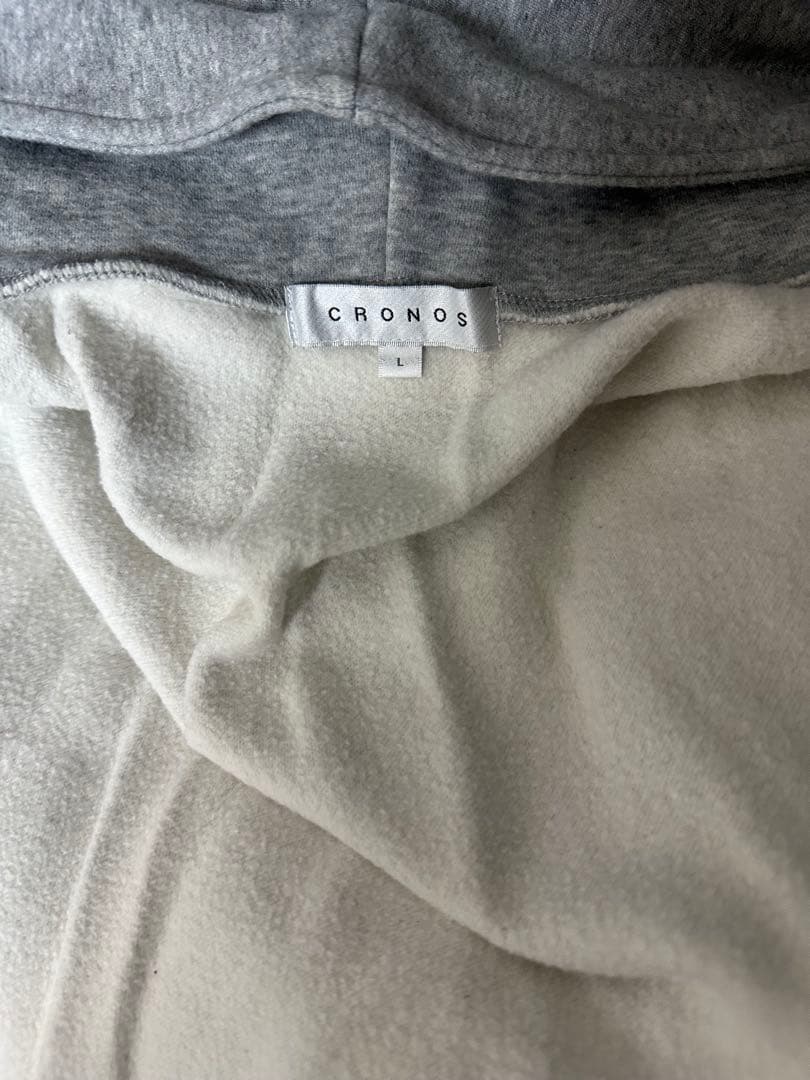 CRONOS 上下セット Lサイズ グレー　セットアップ　スウェット