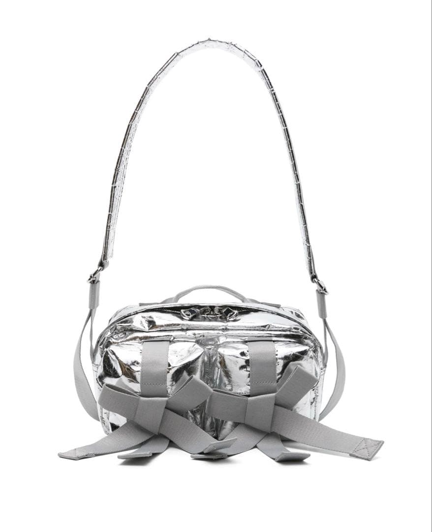 シルバー Classic Bow ボディバッグ