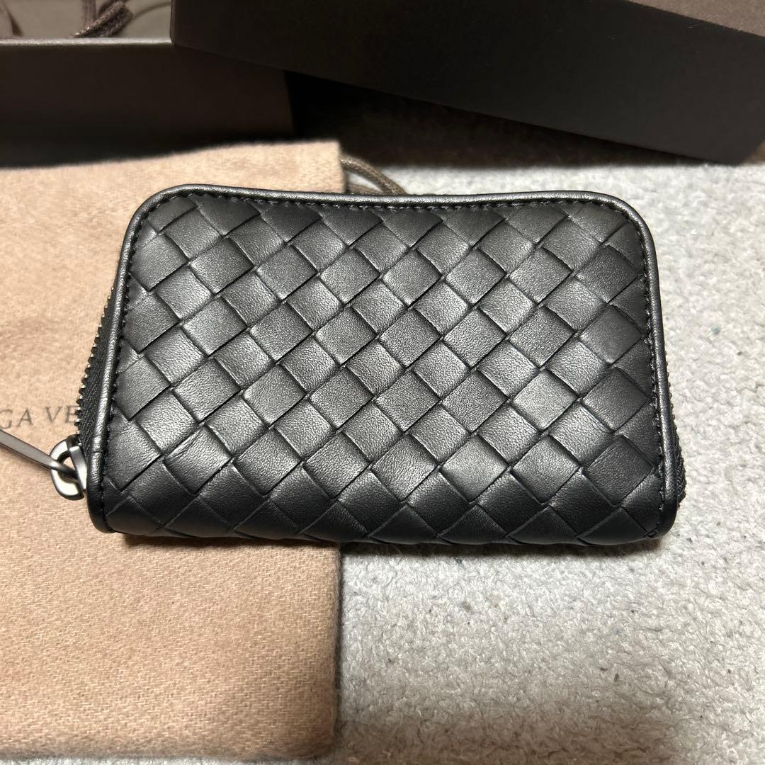 未使用！Bottega Veneta ブラックレザーケース