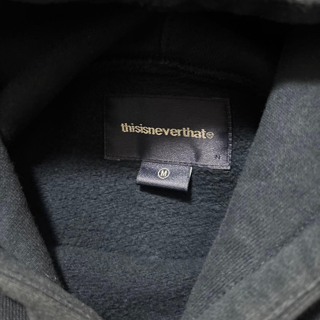 thisisneverthat ネイビー フーディ Mサイズ