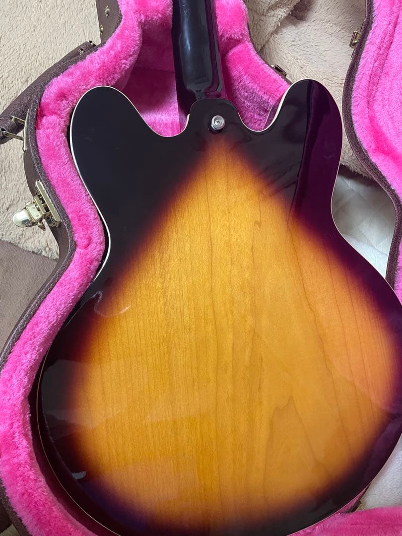 Epiphone dot セミアコ　ハードケース付き