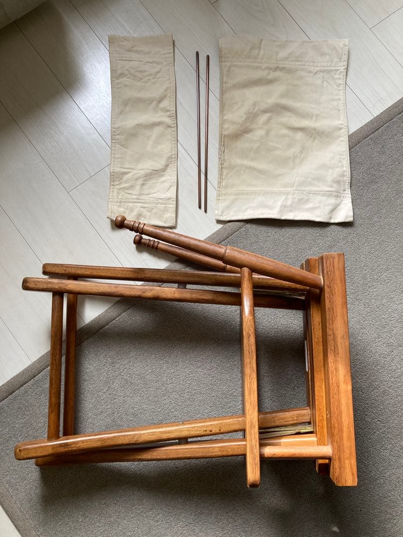 ディレクターズウッドチェア キャンバスシート