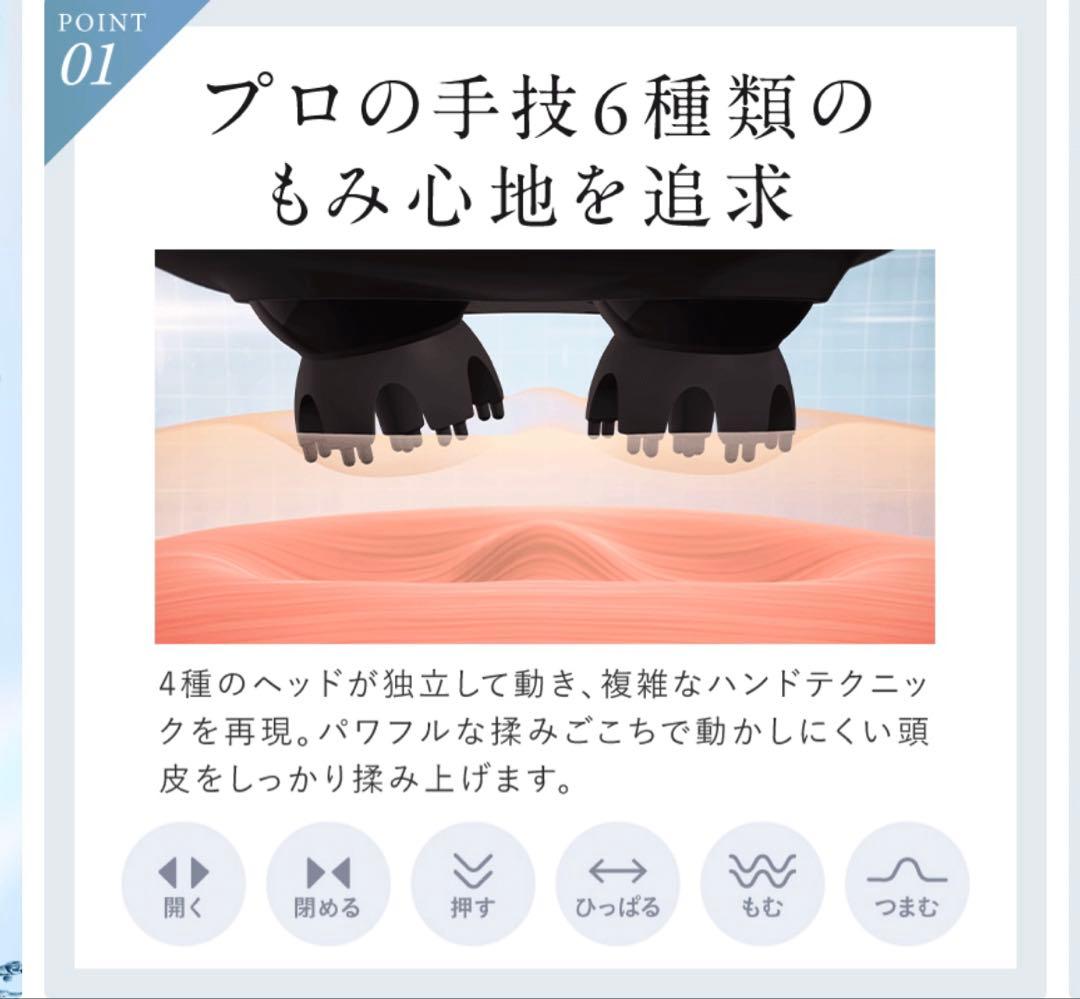 NIPLUX EMSヘッドスパ 美顔器