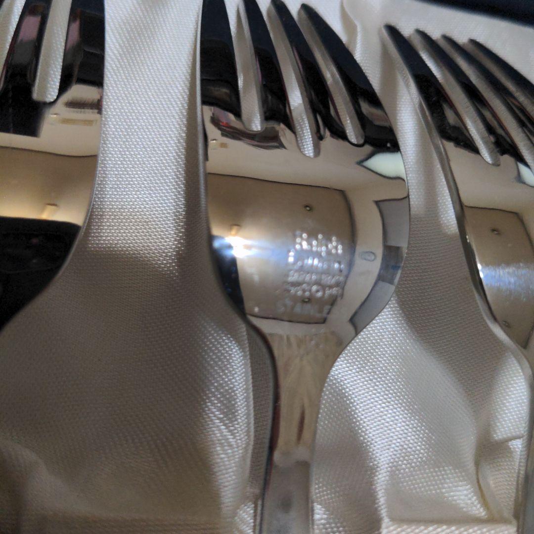 A*u様 ラルフローレン コンチョ ステンレス サラダ フォーク 5本　 ナバホ