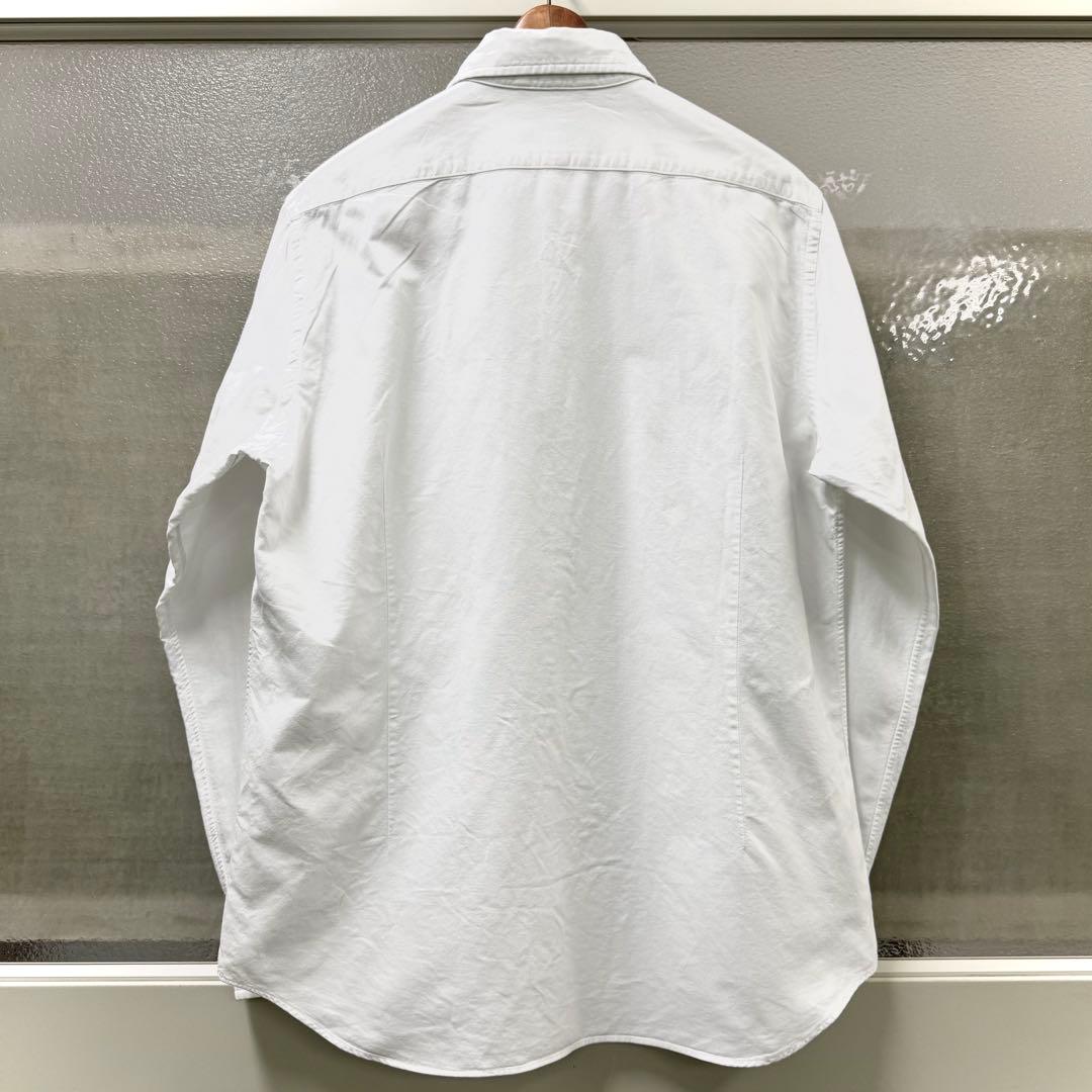 Nigel Cabourn ブリティッシュオフィサーズシャツ 52 ホワイト 白