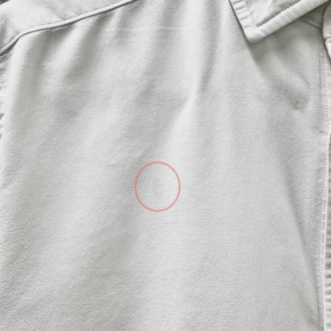 Nigel Cabourn ブリティッシュオフィサーズシャツ 52 ホワイト 白