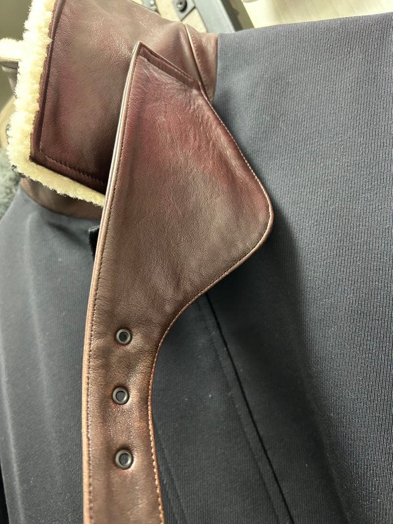 ssstein MOUTON COLLAR PADDED JACKET Sサイズ