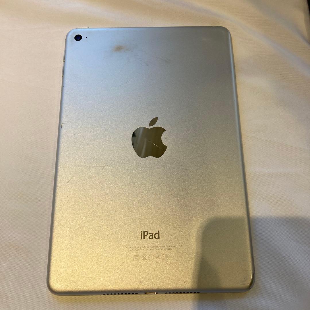 Apple iPad mini 第四世代 (モデル A1538) シルバー　③