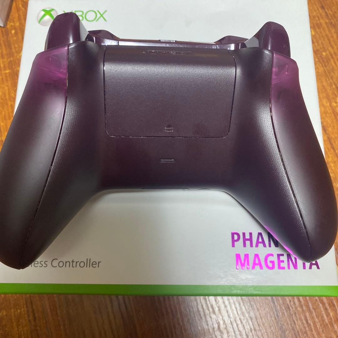 【美品】xbox ワイヤレスコントローラー限定モデル　ファントムマゼンタ