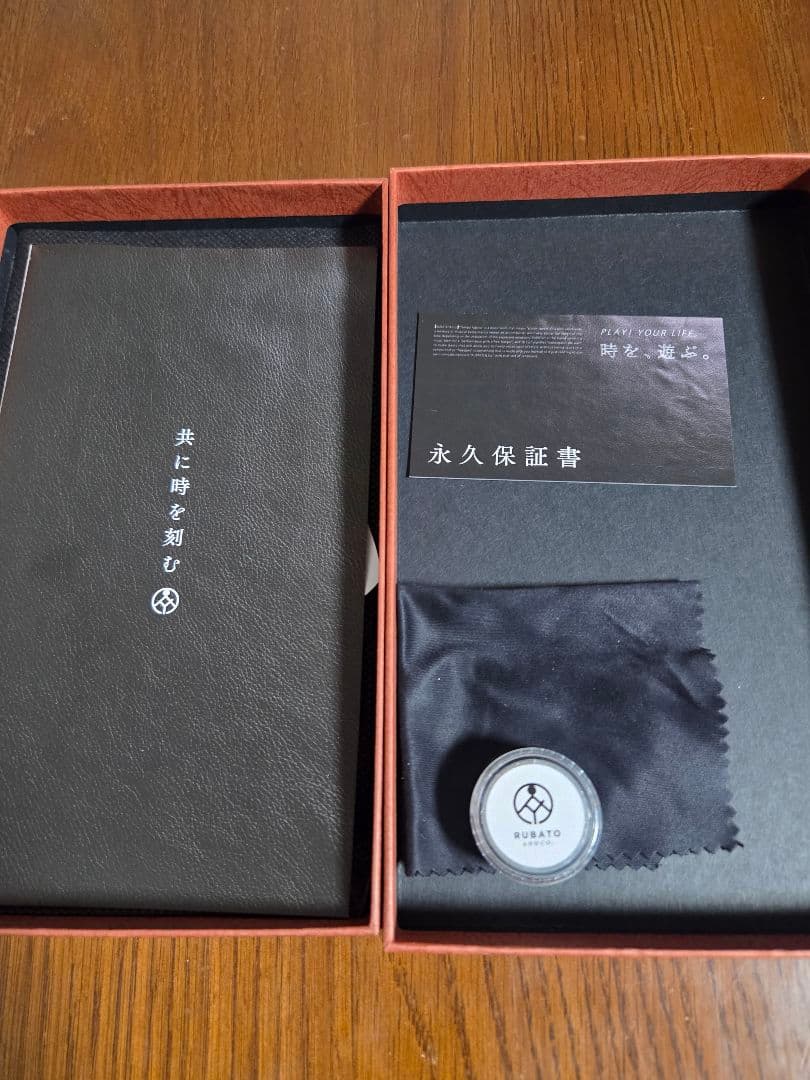 RUBATO&CO. SMITH \"カードが立つ\" 日本製 栃木レザー 長財布