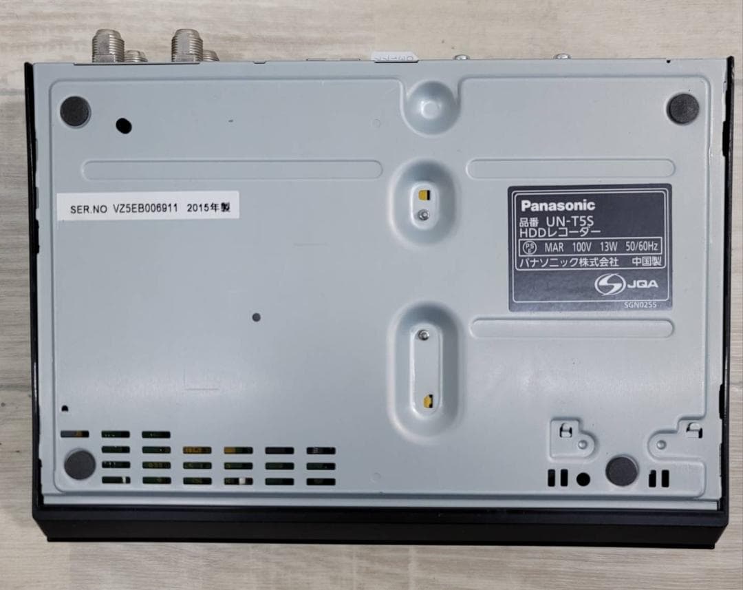 【良品】パナソニック 15v型液晶テレビ UN-15T5-K HDDレコーダー付