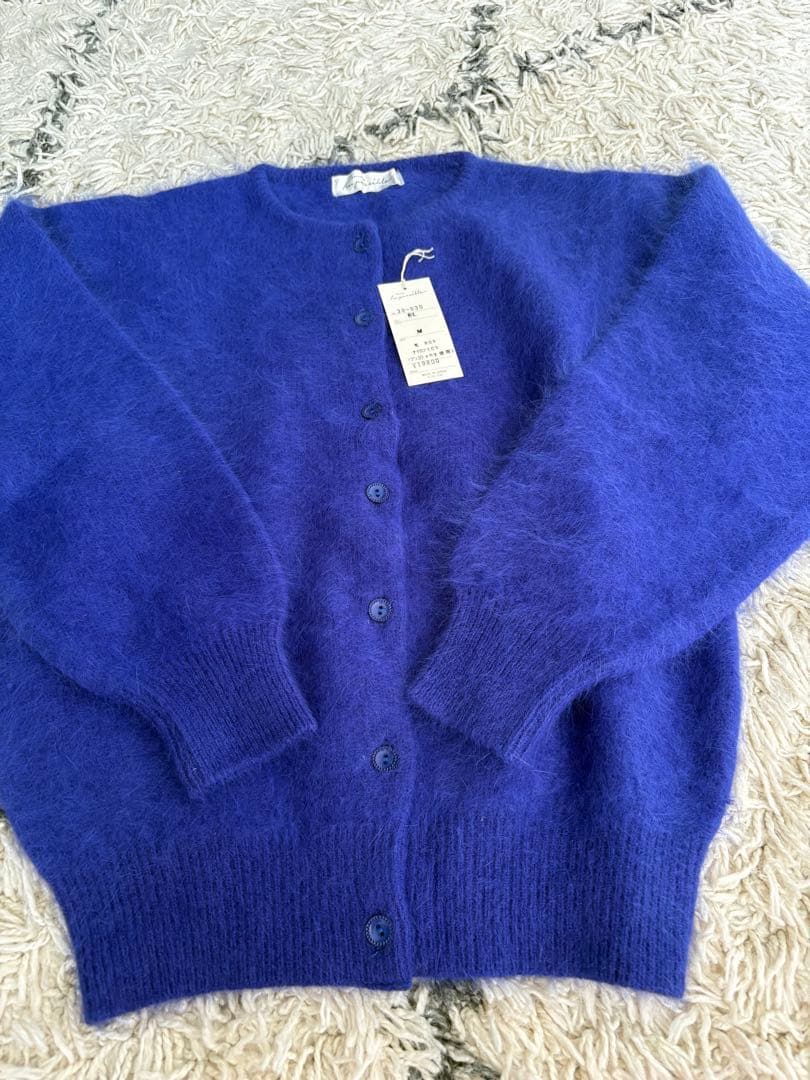 impossible レディース　ブルー　ニット　カーディガン 新品タグ付き