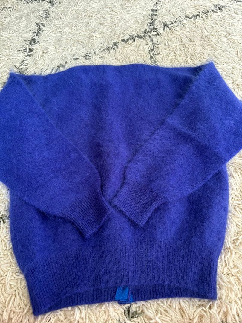 impossible レディース　ブルー　ニット　カーディガン 新品タグ付き