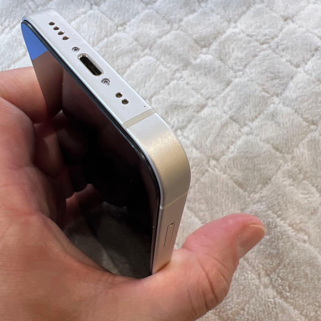 iPhone 13 mini 128GB バッテリー99% ホワイト 画面新品