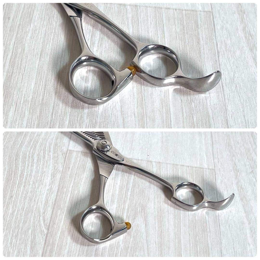 【美品】CORTA/コルタ　セニング シザーズ　35WHA　スキバサミ　シルバー