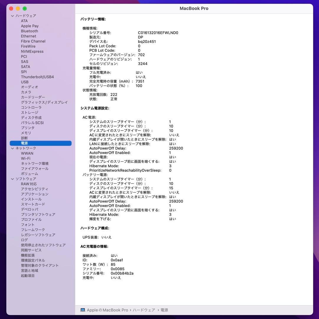 【バッテリー良好】MacBook Pro Mid 2015 / SSD256GB