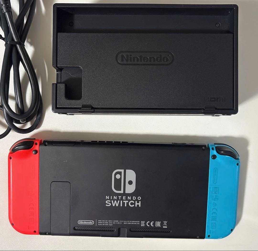 Nintendo Switch 本体一式　※液晶ジャンク扱い