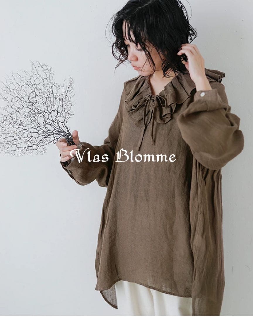 ヴラスヴラム　ブラウス　ネストローブ　fofofofa オールドマンズテーラー