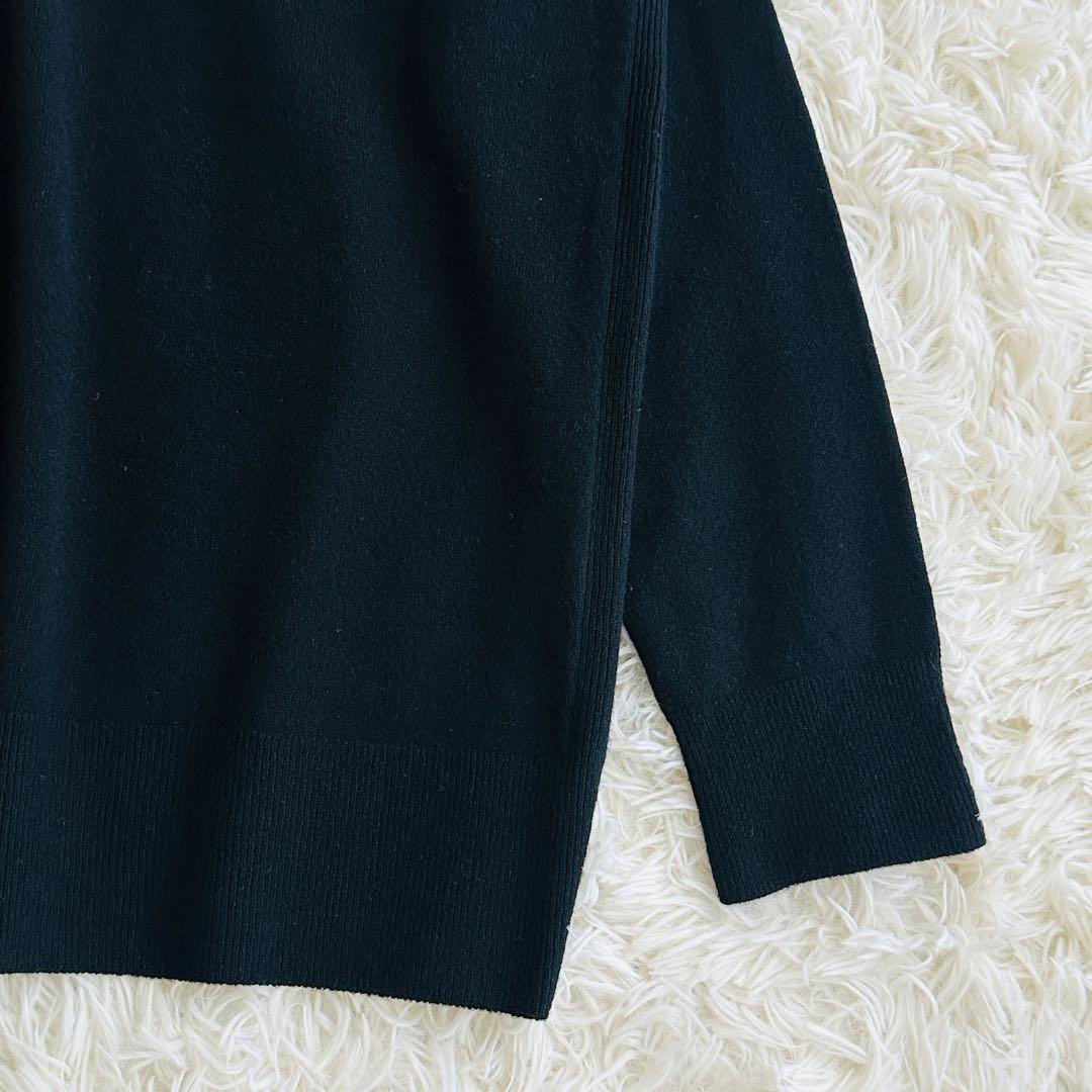 【極美品✨】ドゥーズィエムクラス　capriタートルネックプルオーバー　ブラック