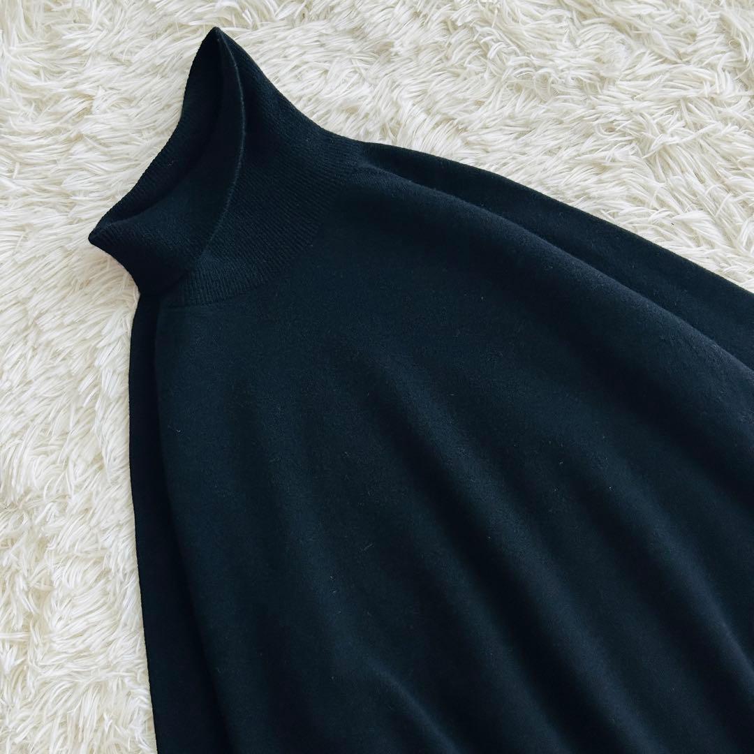 【極美品✨】ドゥーズィエムクラス　capriタートルネックプルオーバー　ブラック