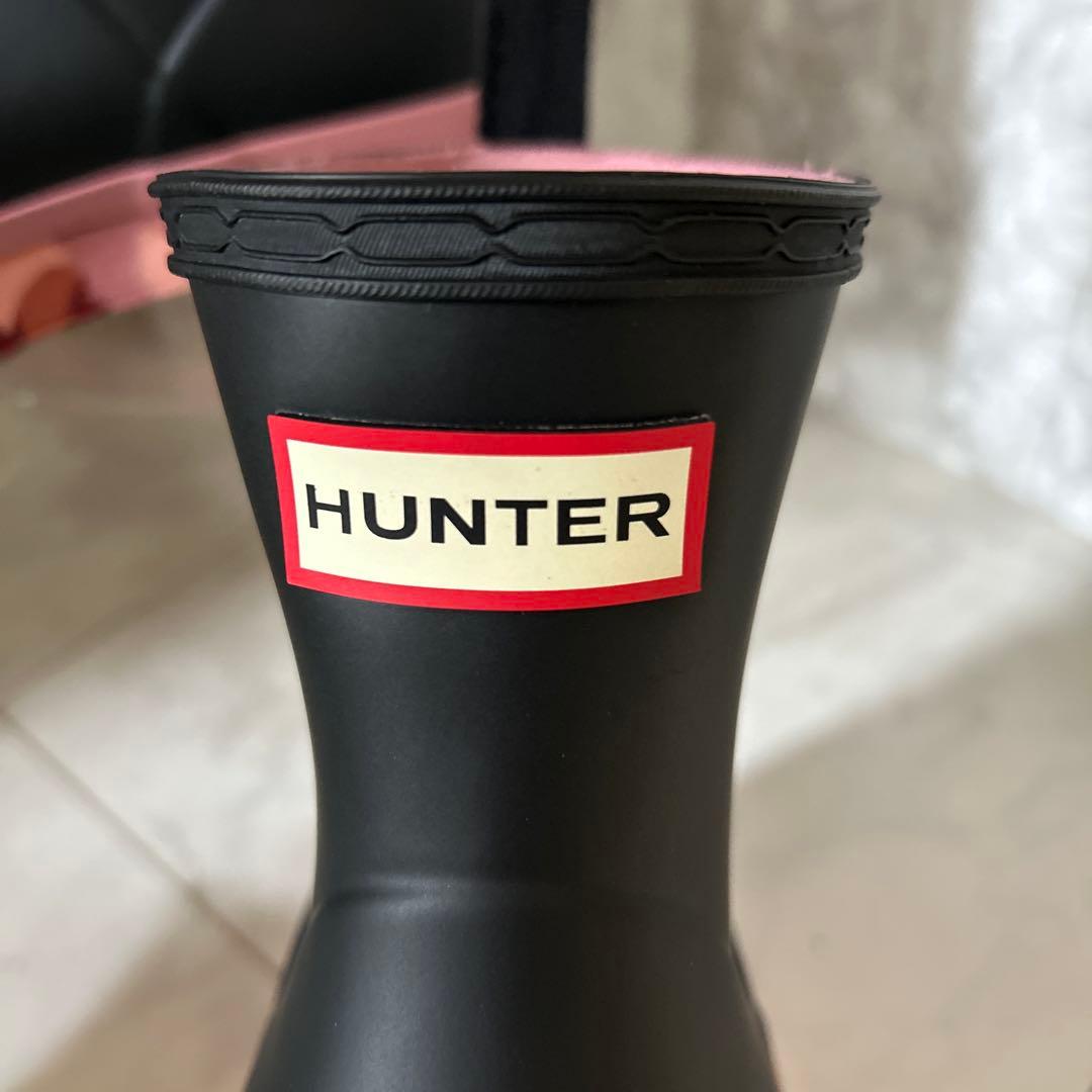 プレイショートカモフラージュ ソールブーツ／ハンター/ブラック＆ピンク/即完売品