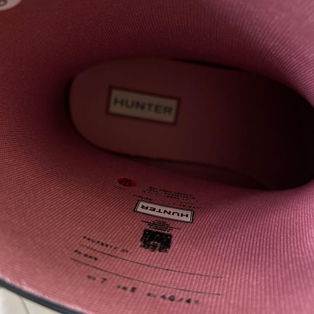 プレイショートカモフラージュ ソールブーツ／ハンター/ブラック＆ピンク/即完売品