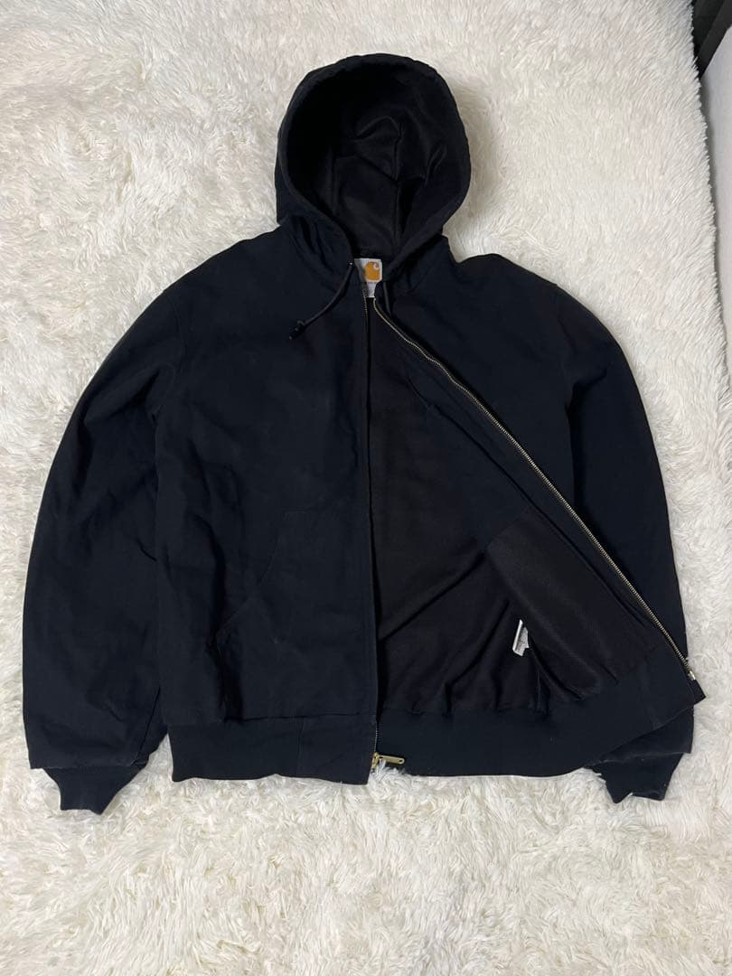 [美品] ゴールデンサイズ　カーハート　アクティブジャケット　ブラック　USA製