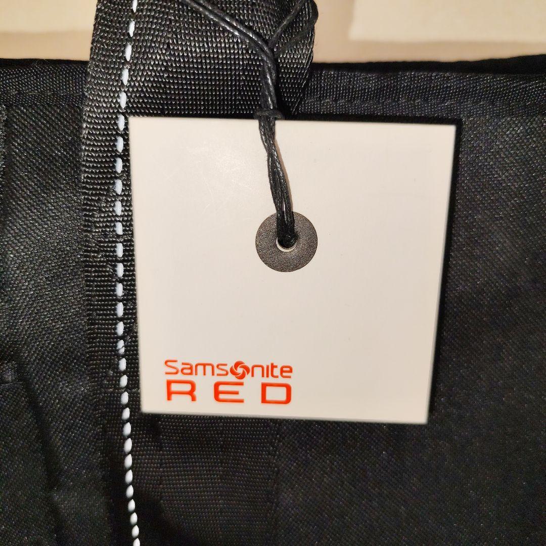 【新品:タグ付き】SAMSONITE RED サムソナイト レッド トートバッグ