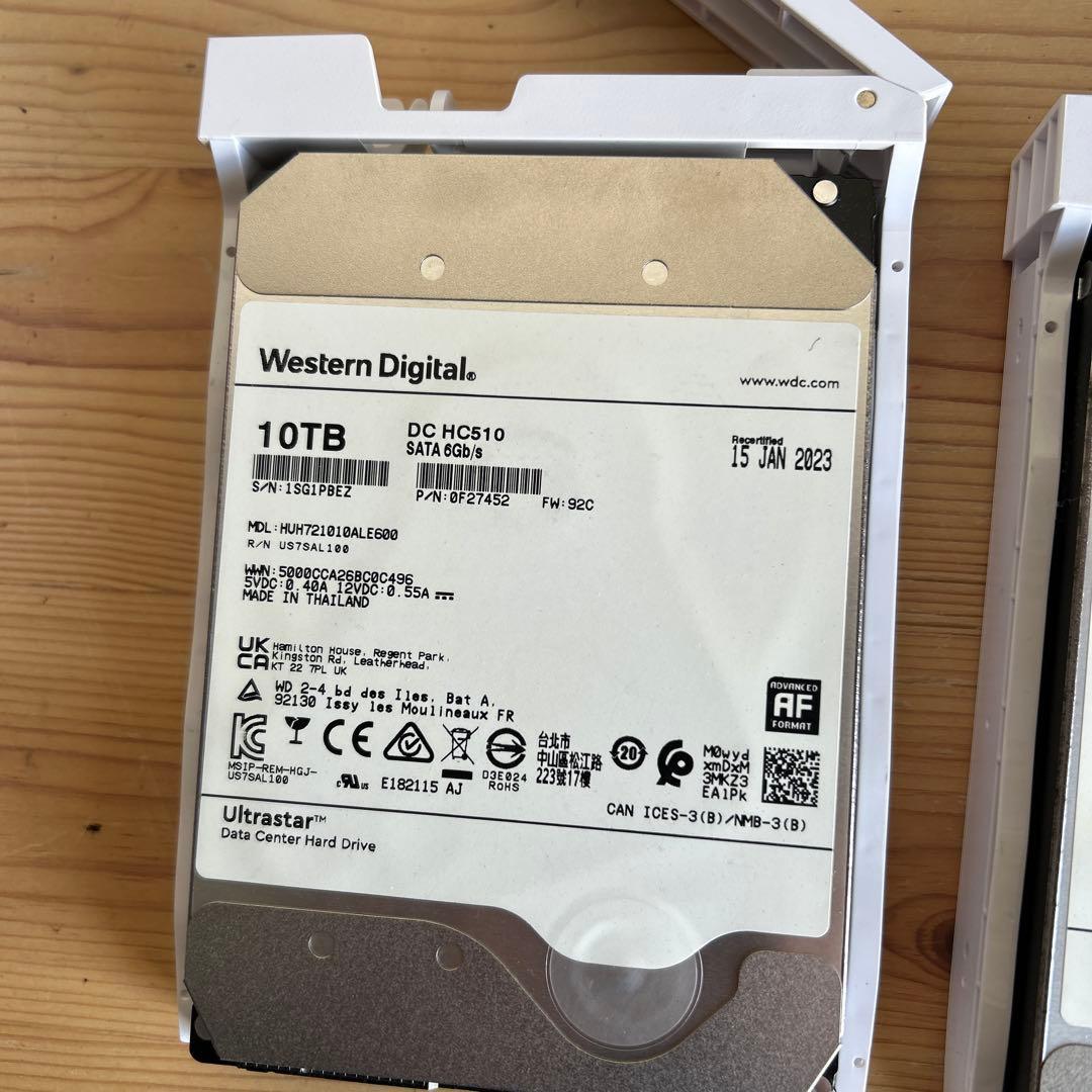 QNAP NAS TS-433 10TB 4台付