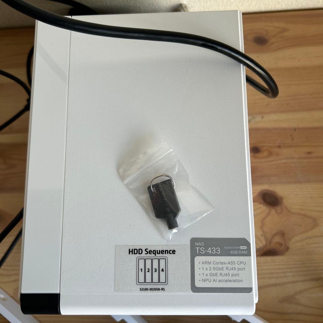 QNAP NAS TS-433 10TB 4台付