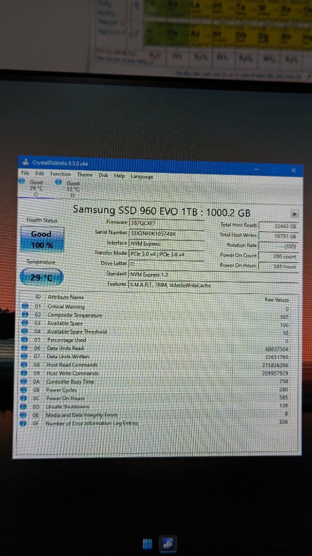 内蔵型SSD Samsung SSD 960 EVO 1TB M.2